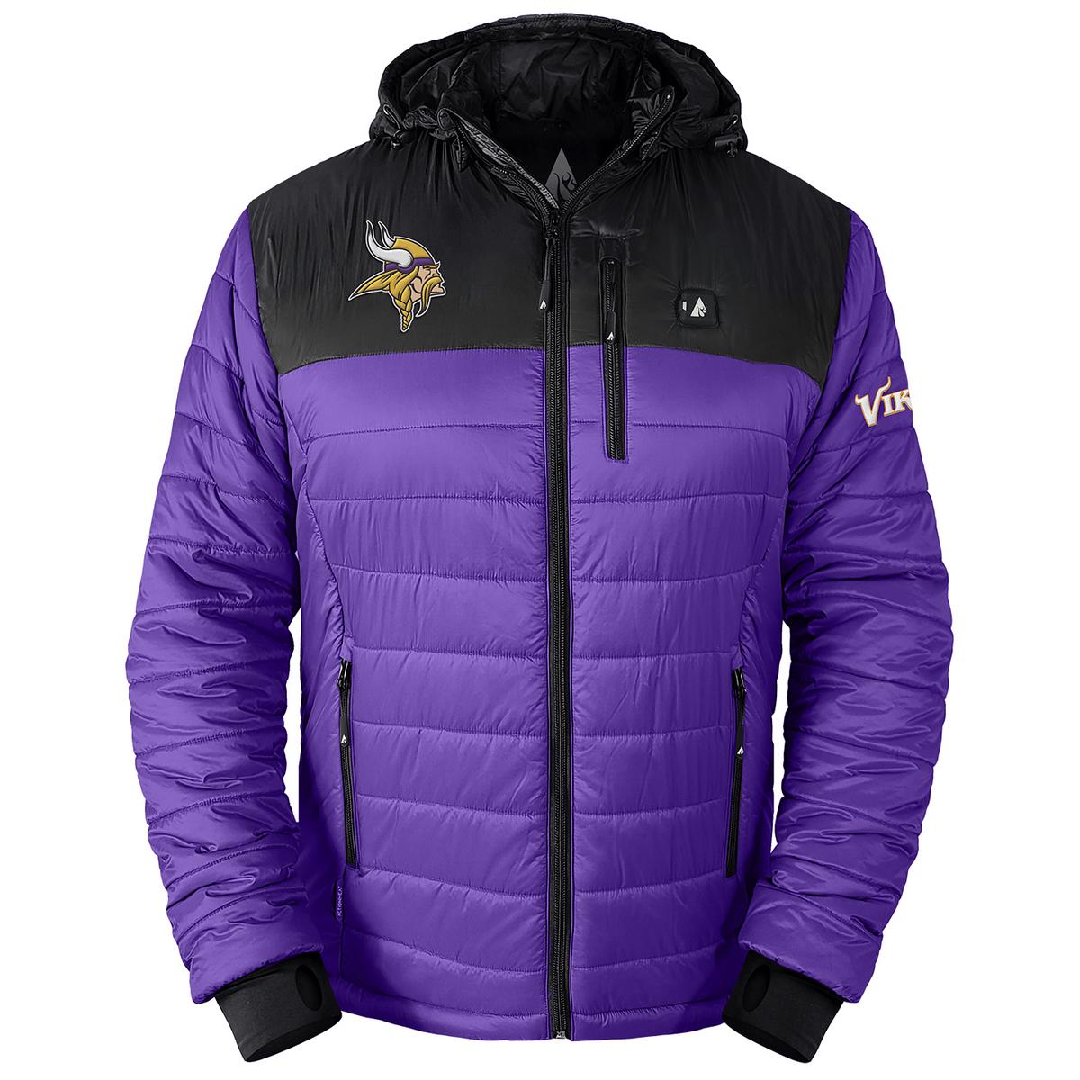 Vikings puffer winter jacket outlet 3XL nfl