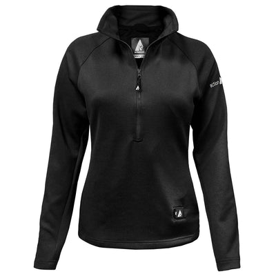 ActionHeat 5V Women's 1/2 Zip Pullover Battery Heated Shirt - Heated
