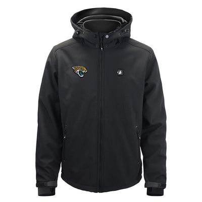 ActionHeat Jacksonville Jaguars 5V Men's Softshell Battery Heated Jacket - Heated
