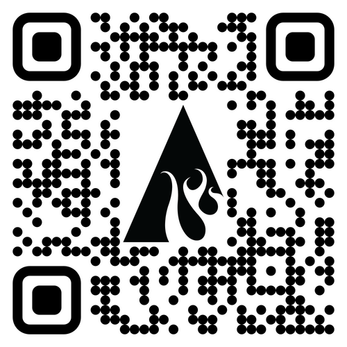 App Store QR code for the ActionHeat app