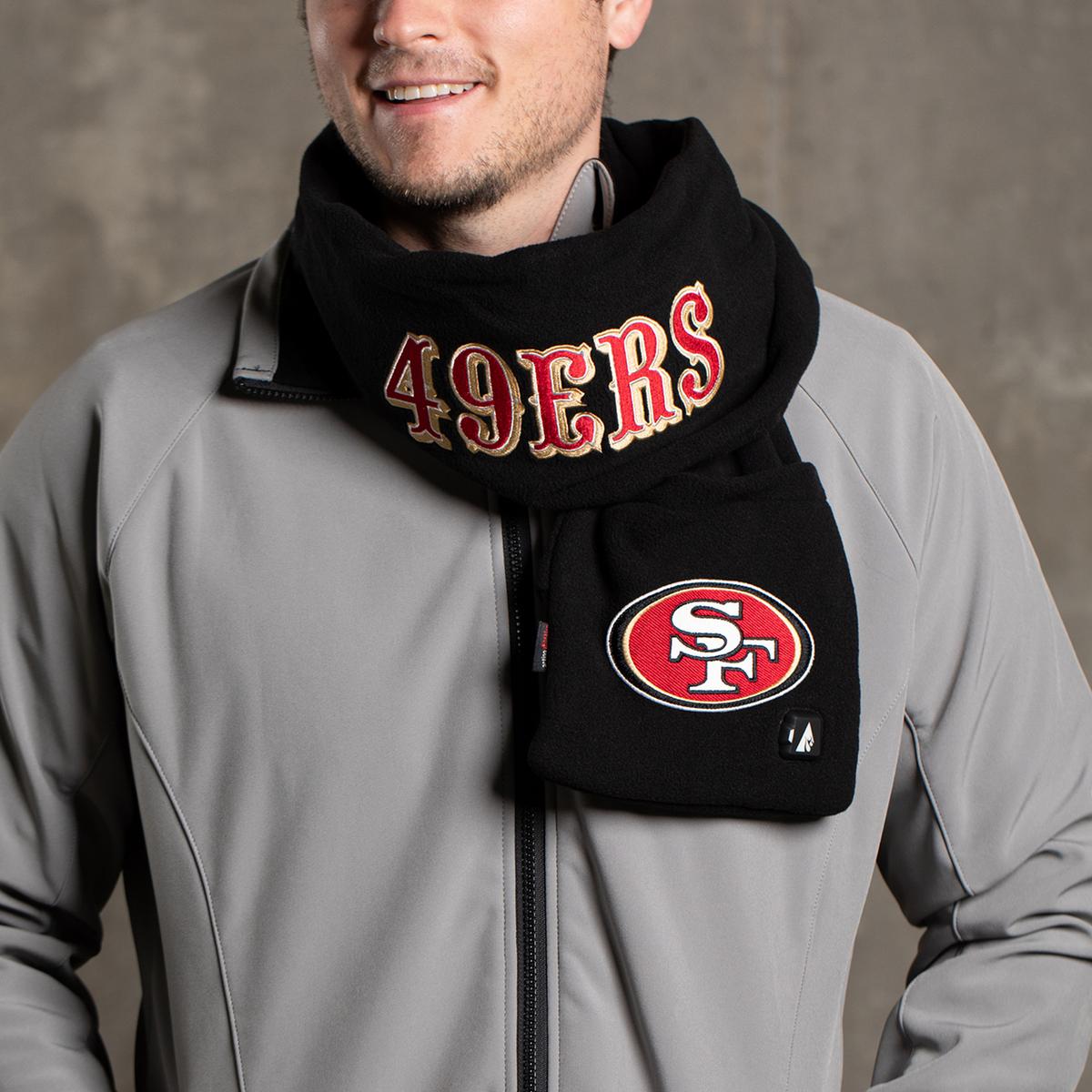 ActionHeat San Francisco 49ers 5V Battery Heated Scarf - Info