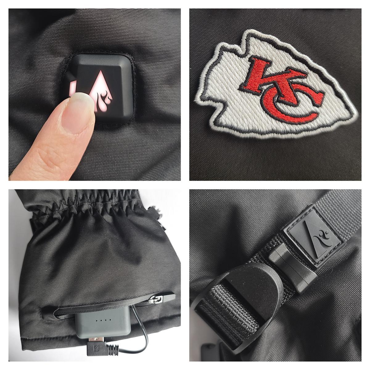 ActionHeat Kansas City Chiefs 5V Battery Heated Gloves - Info