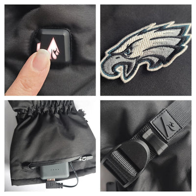 ActionHeat Philadelphia Eagles 5V Battery Heated Gloves - Info