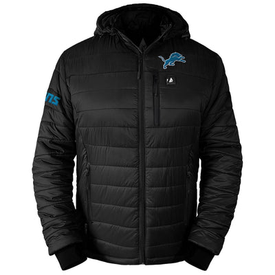 ActionHeat Detroit Lions 5V Men's Puffer Battery Heated Jacket - Heated