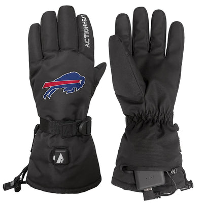 ActionHeat Buffalo Bills 5V Battery Heated Gloves - Heated