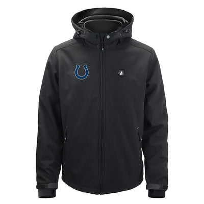 ActionHeat Indianapolis Colts 5V Men's Softshell Battery Heated Jacket - Heated