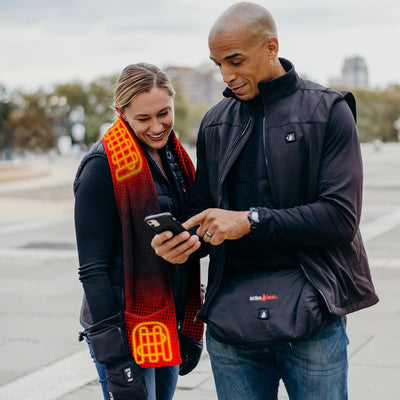 ActionHeat Iowa Hawkeyes 5V Battery Heated Scarf - Info