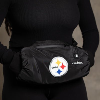 ActionHeat Pittsburgh Steelers 5V Battery Heated Hand Muff - Info