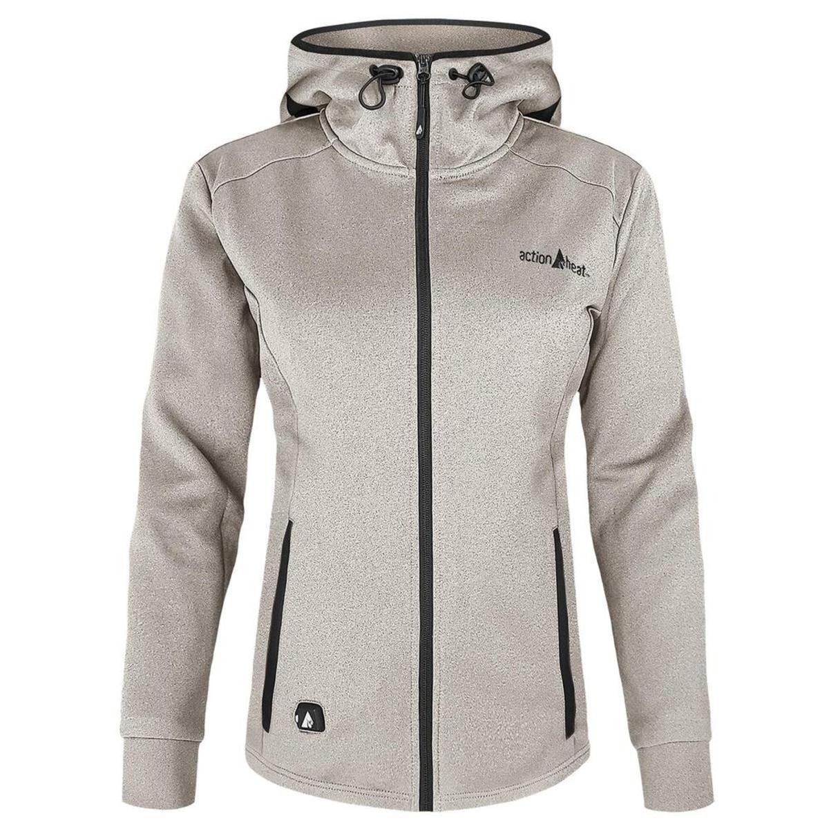 Open Box ActionHeat 5V Women's Slim Fit Battery Heated Hoodie - Back