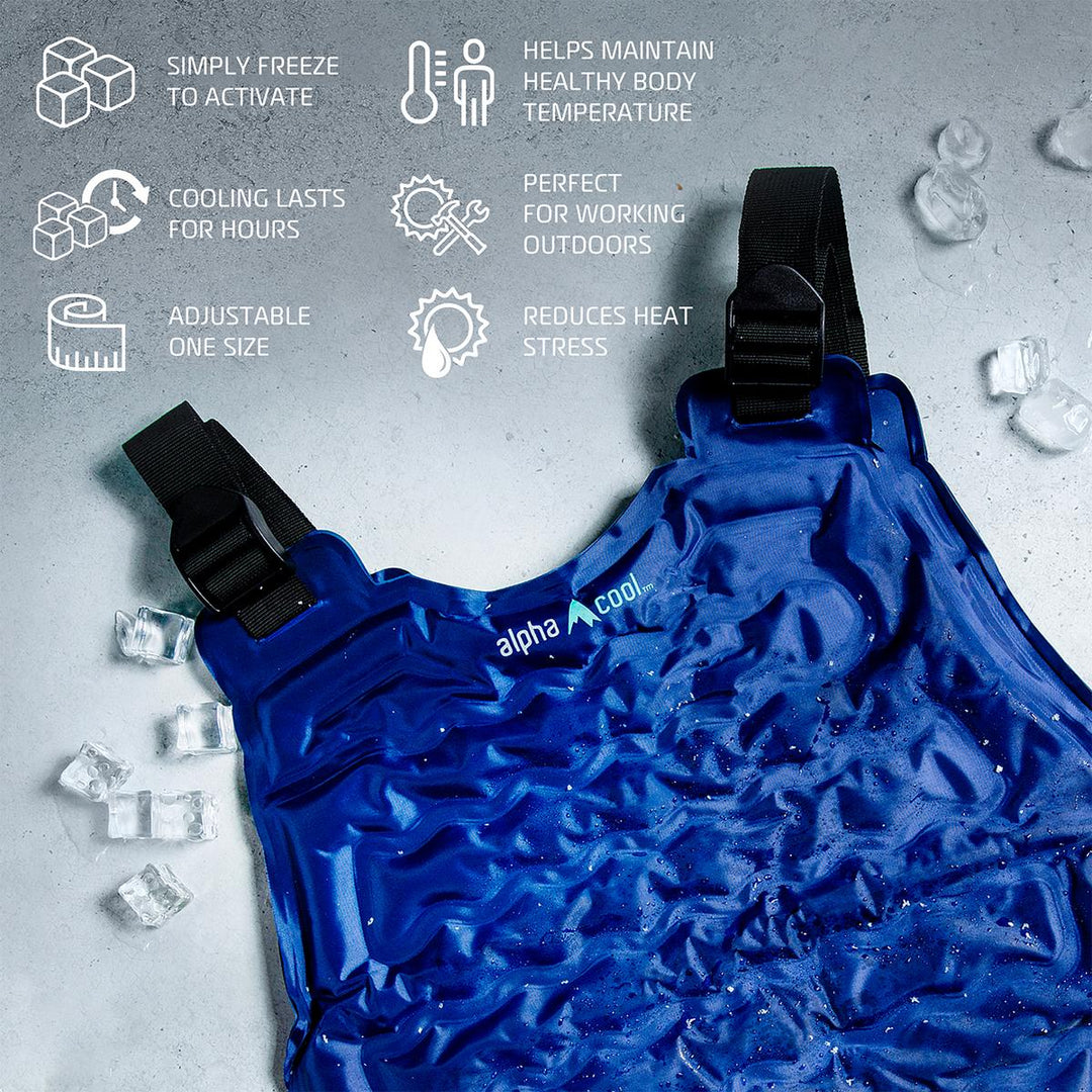 AlphaCool Polar Cooling Ice Vest – ActionHeat Heated Apparel