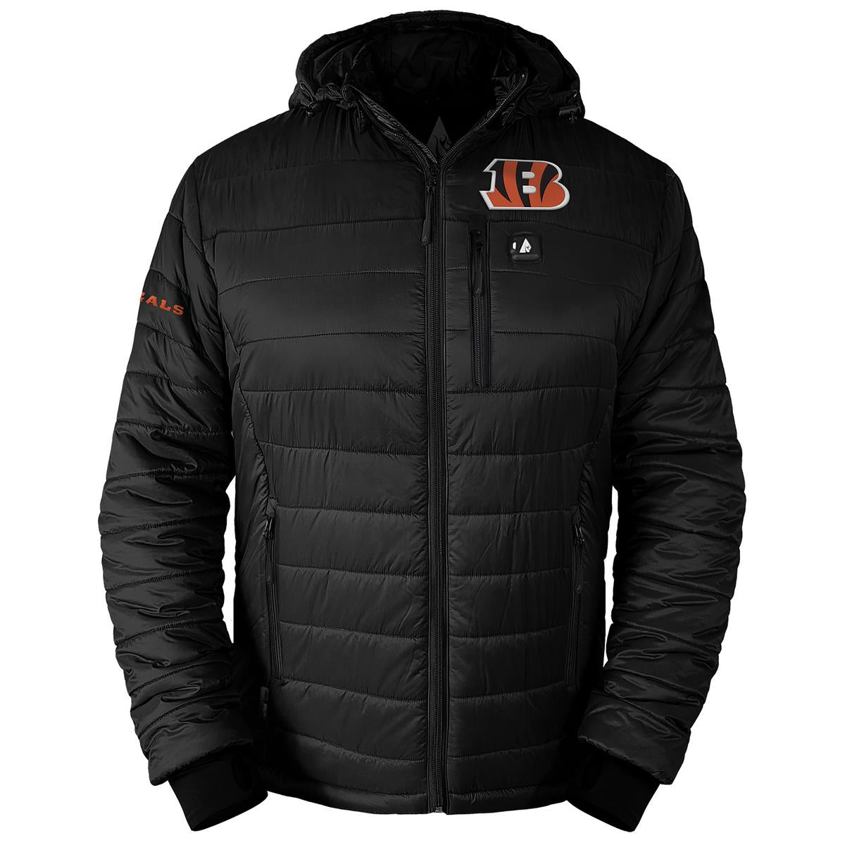 ActionHeat Cincinnati Bengals 5V Men's Puffer Battery Heated Jacket - Heated