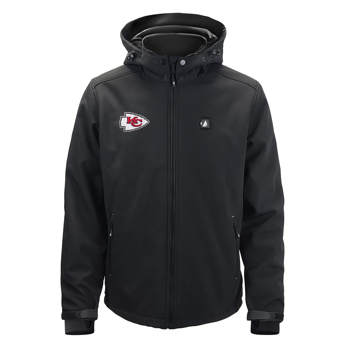 ActionHeat Kansas City Chiefs 5V Men's Softshell Battery Heated Jacket - Heated