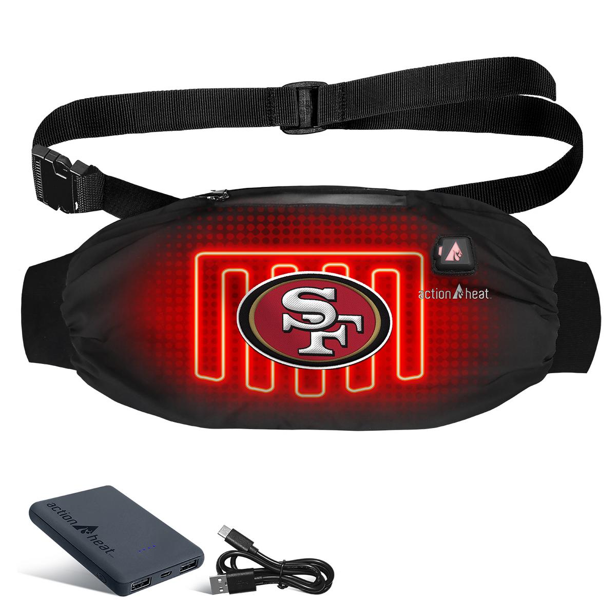 ActionHeat San Francisco 49ers 5V Battery Heated Hand Muff - Right