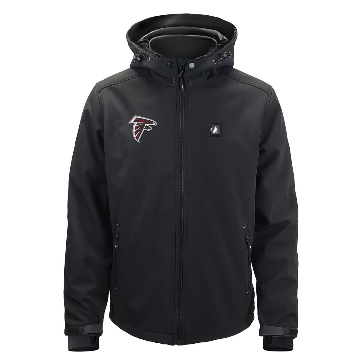ActionHeat Atlanta Falcons 5V Men's Softshell Battery Heated Jacket - Heated