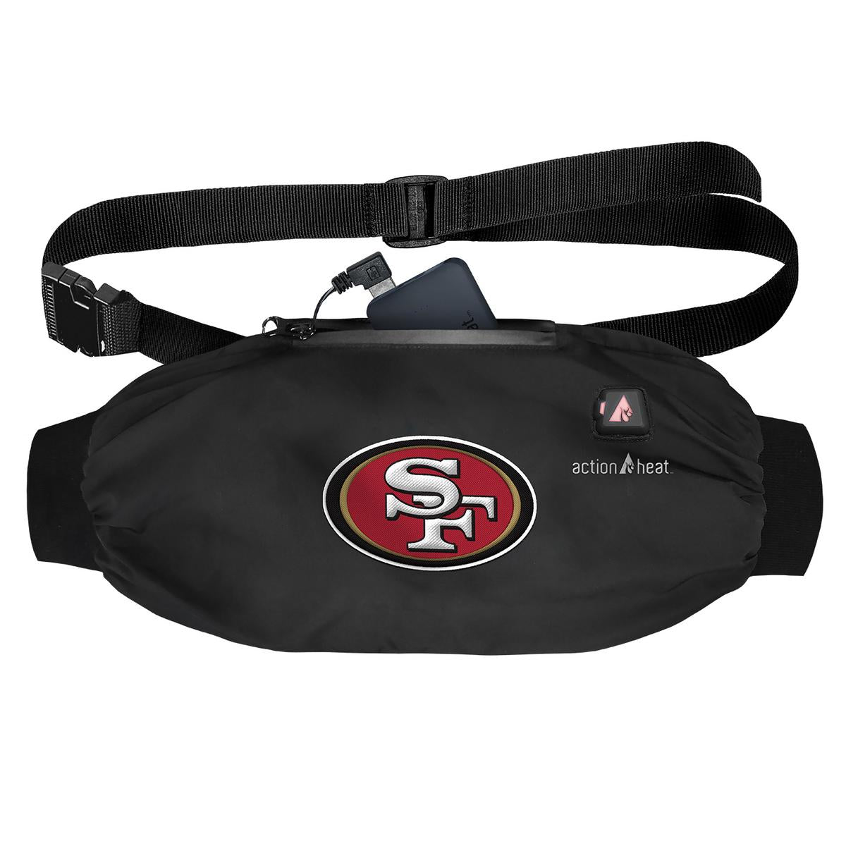 ActionHeat San Francisco 49ers 5V Battery Heated Hand Muff - Heated