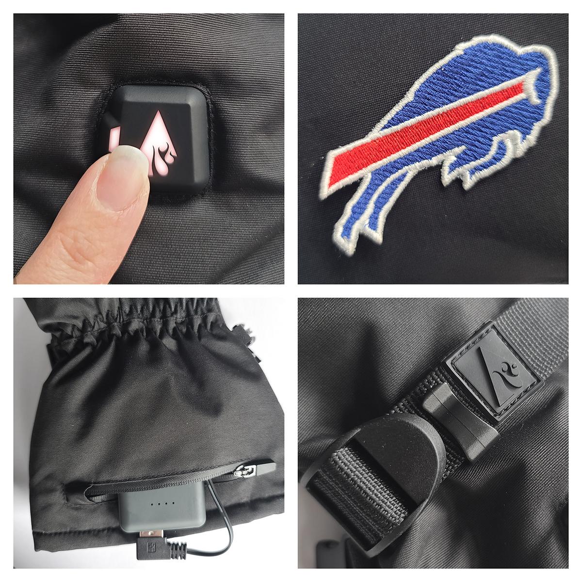 ActionHeat Buffalo Bills 5V Battery Heated Gloves - Info