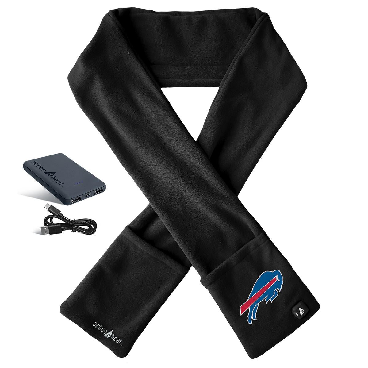 ActionHeat Buffalo Bills 5V Battery Heated Scarf - Heated