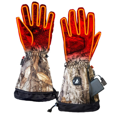 heated leather dress gloves Unisex Heated Sheep Leather Gloves | Gloves for Winter