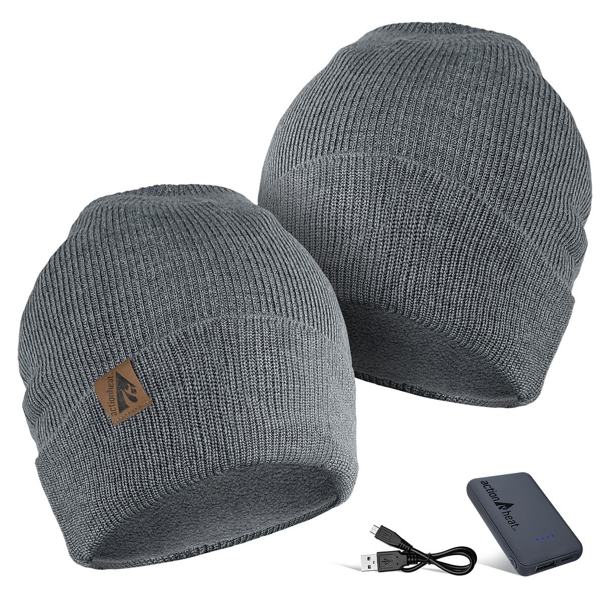 ActionHeat 5V Battery Heated Knit Hat - Back
