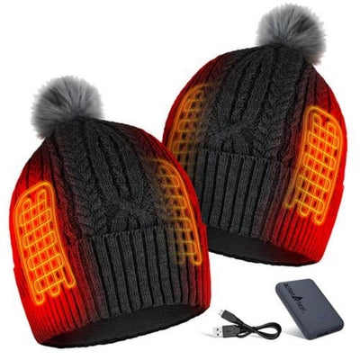 Open Box ActionHeat 5V Battery Heated Cable Knit Hat - Right