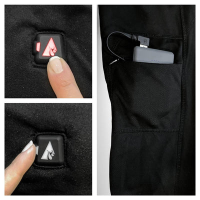 ActionHeat 5V Men's Heated Base Layer Shirt - Size
