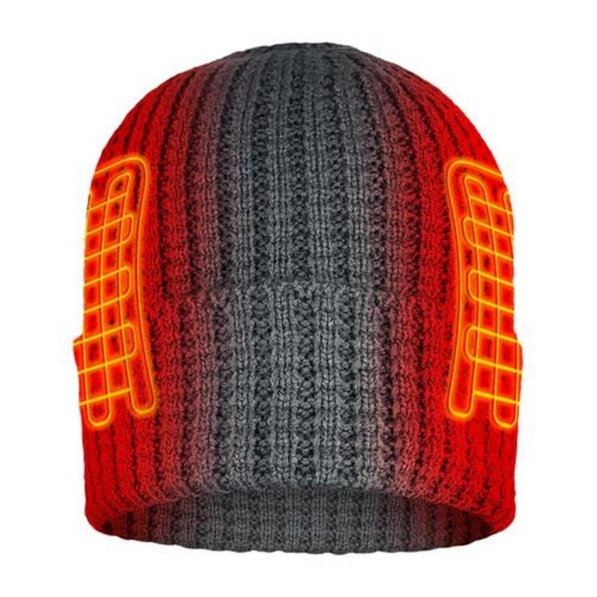 Open Box ActionHeat 5V Battery Heated Waffle Knit Hat - Front