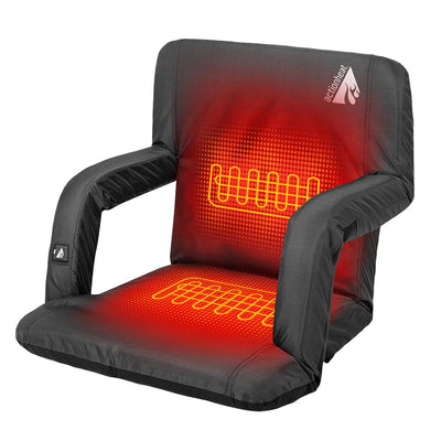 ActionHeat 5V Heated Folding Bleacher Seat - Front