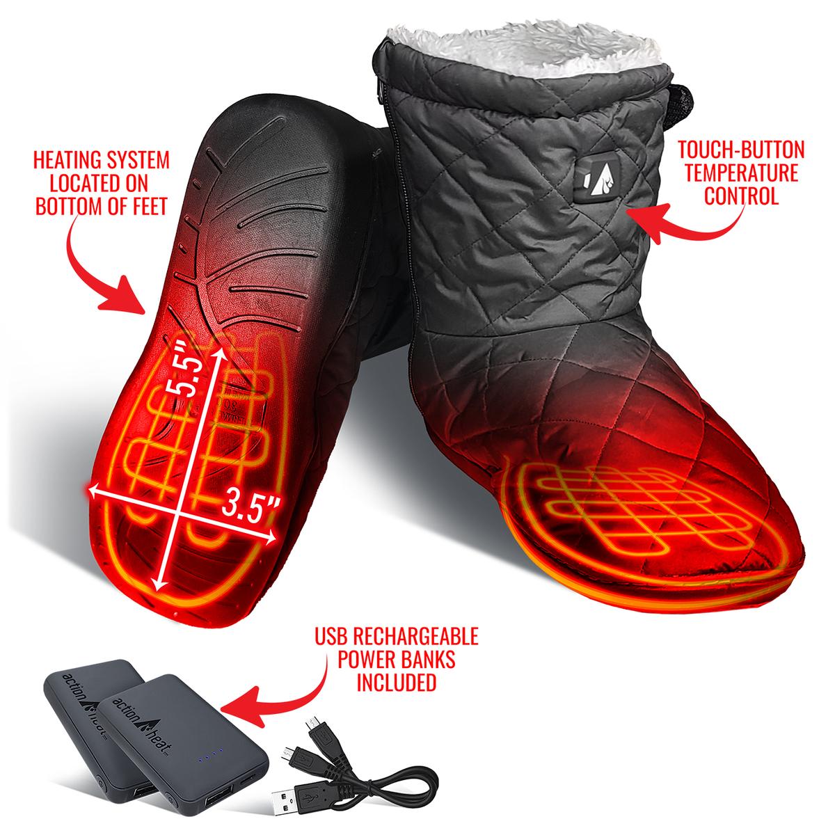 ActionHeat 5V Battery Heated Boots - Back