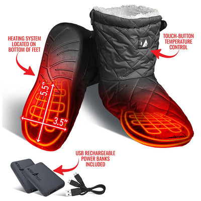 ActionHeat 5V Battery Heated Boots - Back