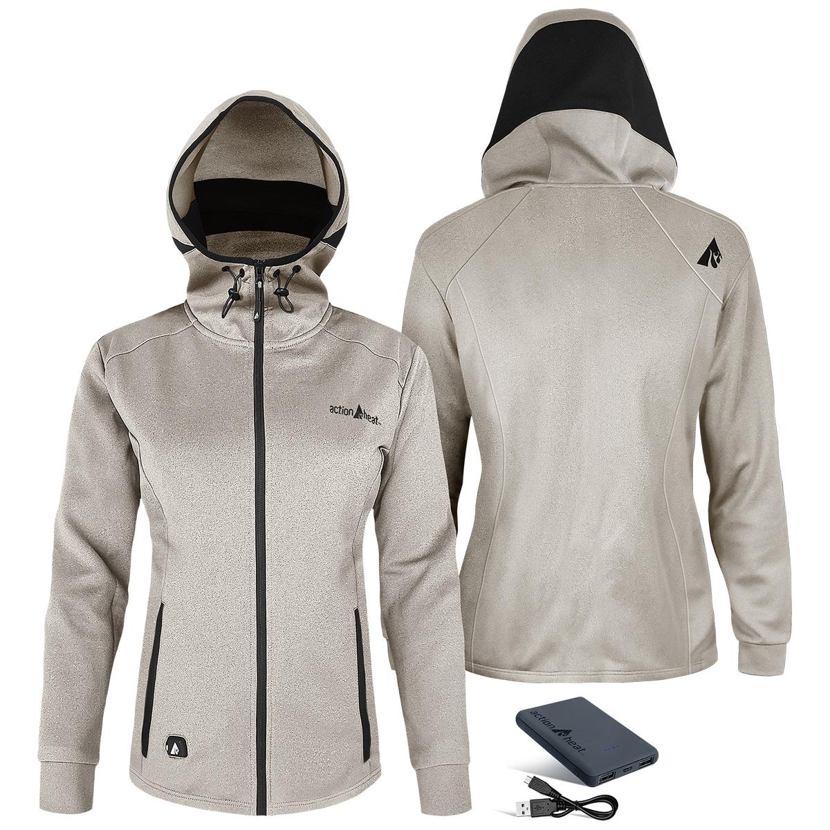 ActionHeat 5V Women's Slim Fit Battery Heated Hoodie - Right