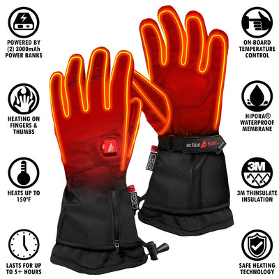 ActionHeat 5V Men's Premium Heated Gloves - Full Set