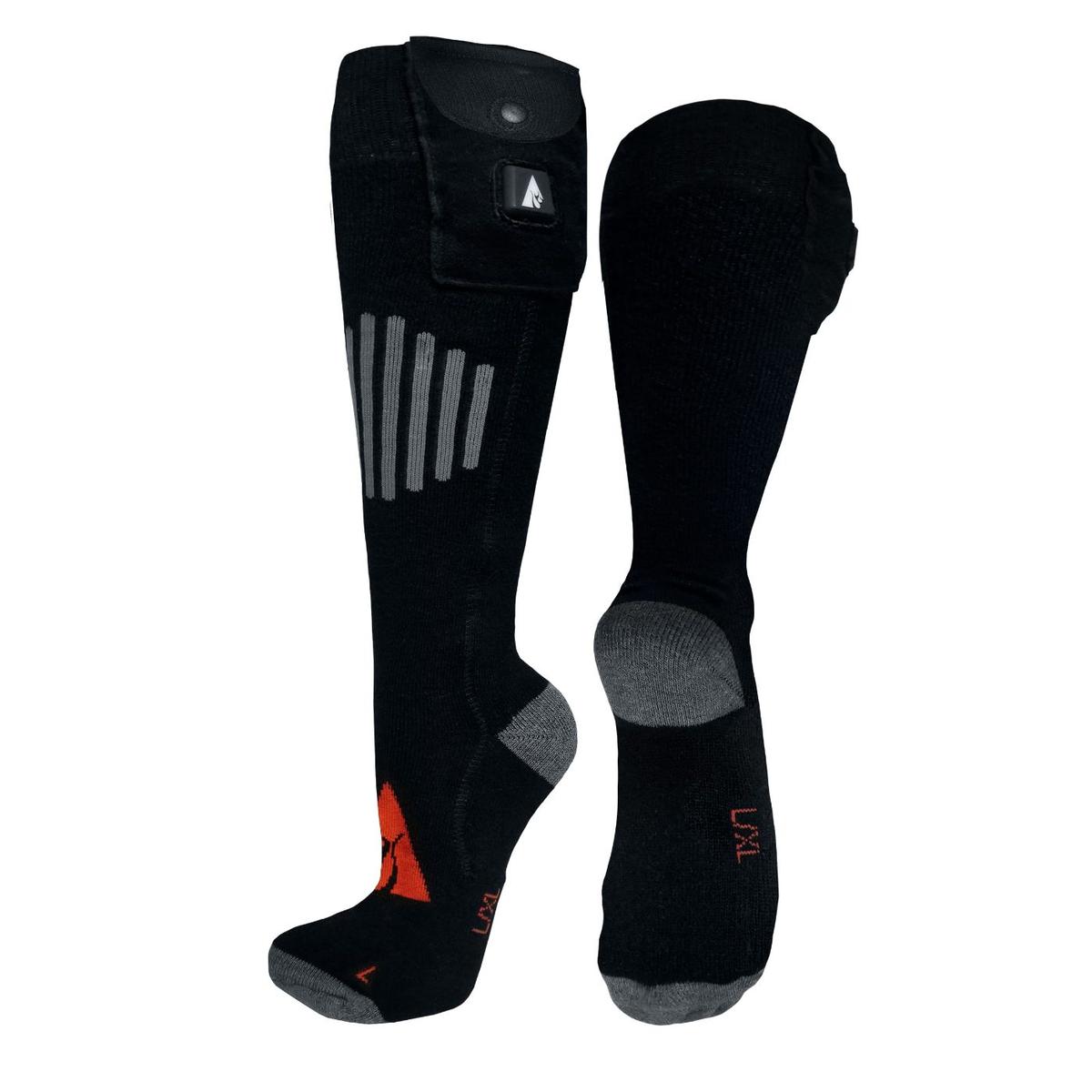 ActionHeat 5V Wool Battery Heated Socks - Replacement Socks Only - Front