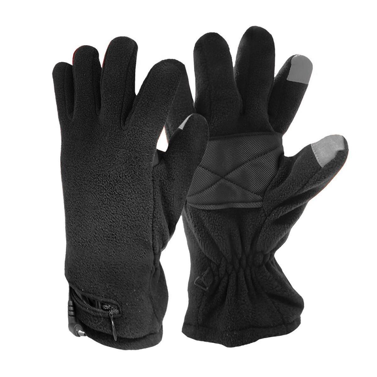 Open Box ActionHeat AA Battery Heated Fleece Gloves - Heated