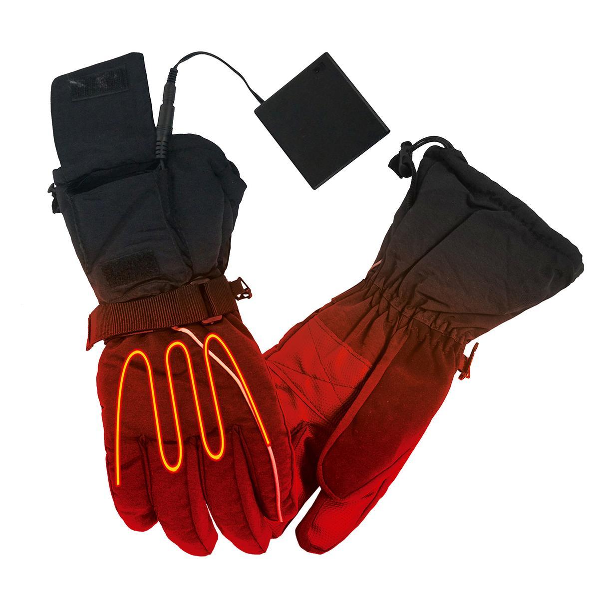 Open Box ActionHeat Women's AA Battery Heated Gloves - Back