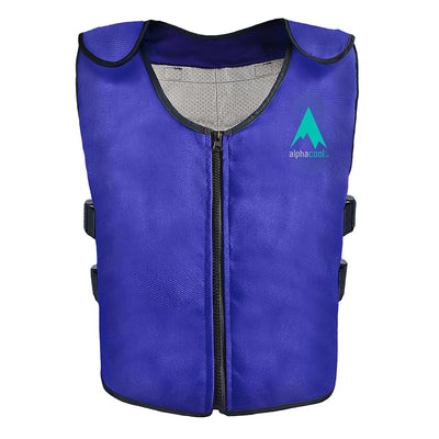 AlphaCool Arctic Cooling Ice Vest with Self-Fill Reusable Ice Packs - Heated