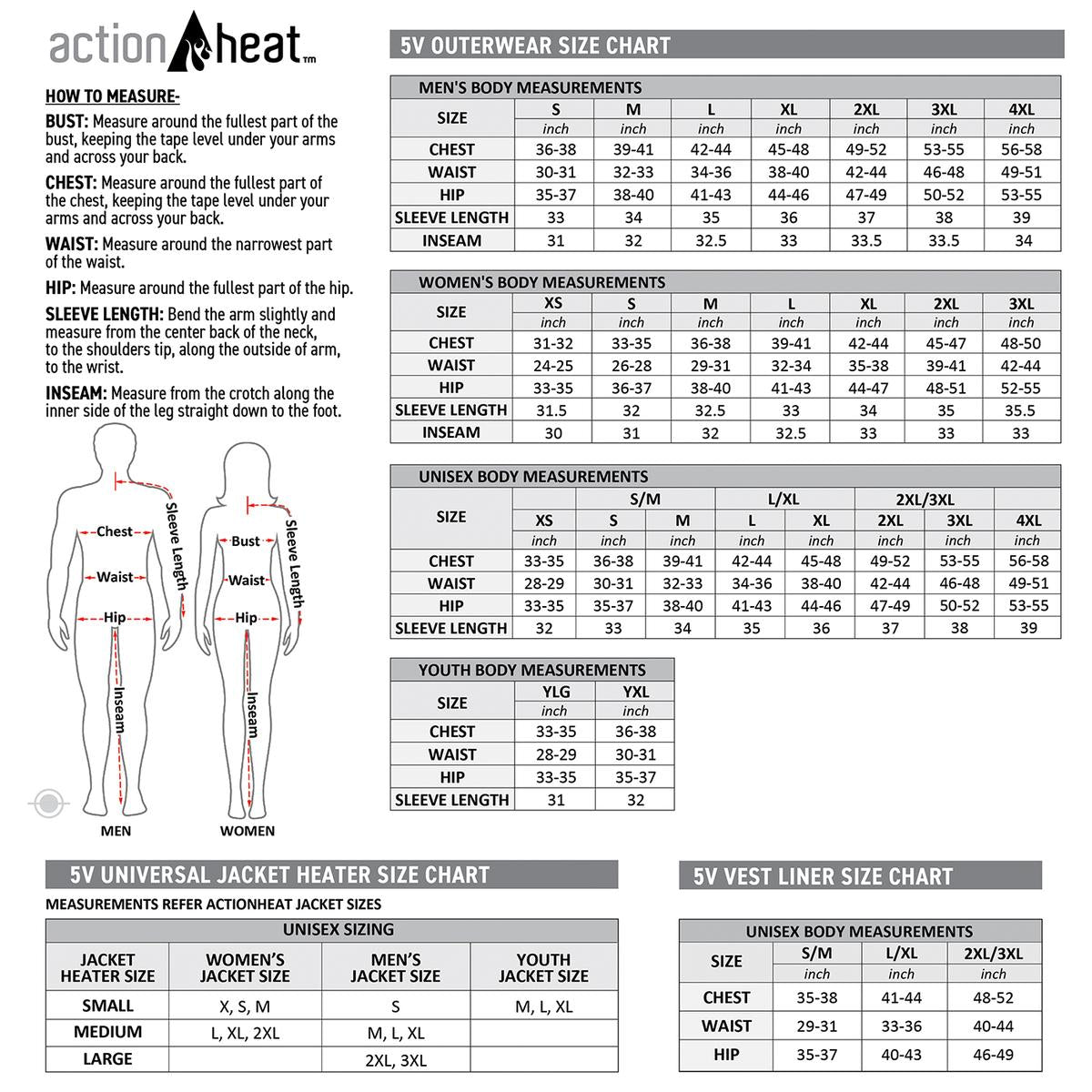 ActionHeat 5V Men's Heated Base Layer Pants – ActionHeat Heated
