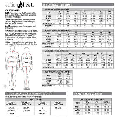 ActionHeat 5V Men's Heated Base Layer Pants - Battery