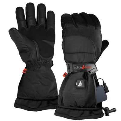ActionHeat AA Battery Heated Fleece Gloves 