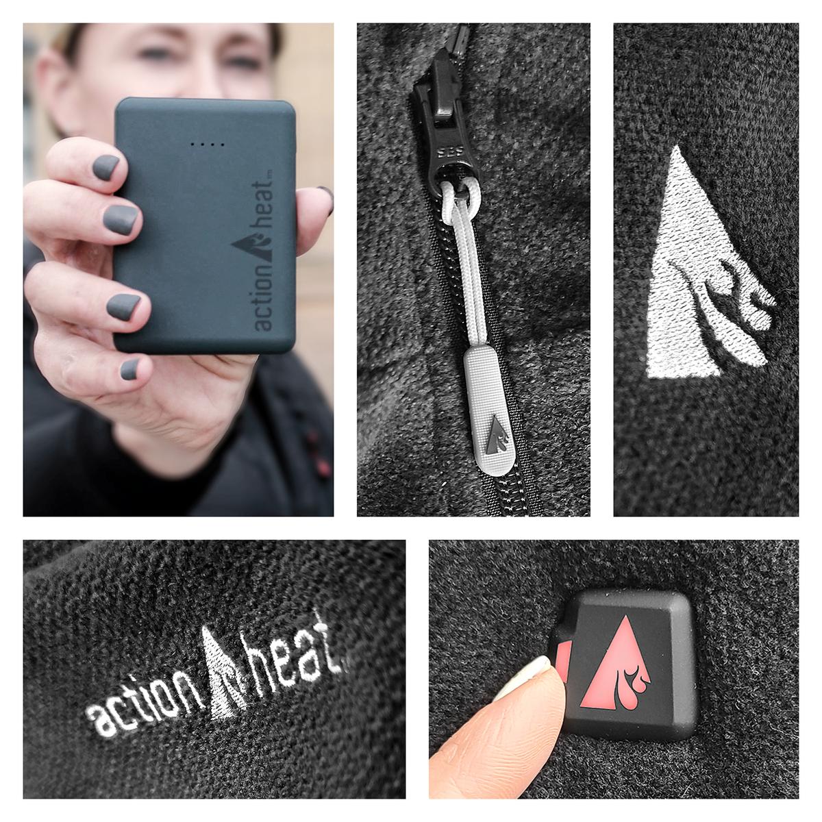 ActionHeat 5V Women's Performance Fleece Battery Heated Vest - Size