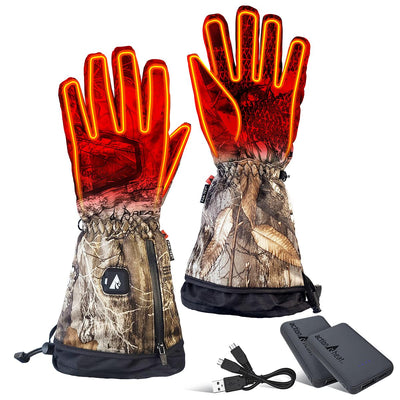 ActionHeat 5V Men's Battery Heated Hunting Featherweight Gloves - Full Set