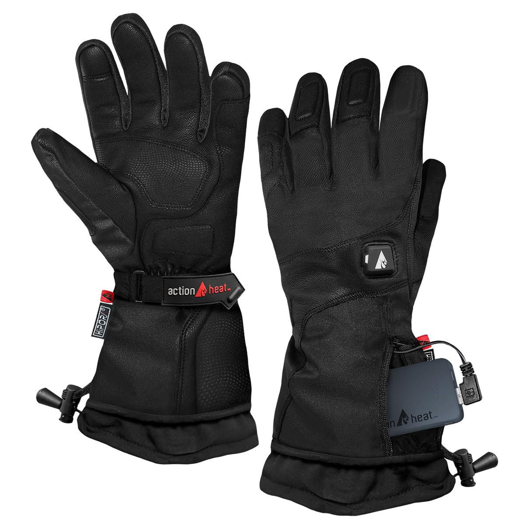 Action heat rugged leather 7.4 2024 volts heated work gloves