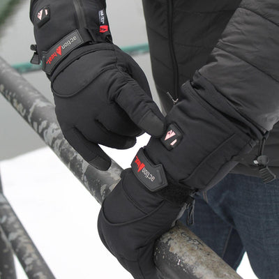 ActionHeat 5V Men's Battery Heated Snow Gloves - Info