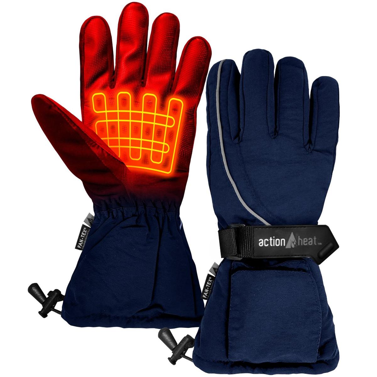 ActionHeat AA Women's Battery Heated Gloves - Back