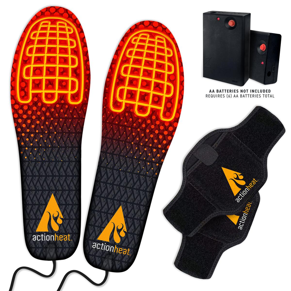 ActionHeat AA Battery Heated Insoles - Back