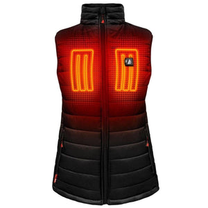 Open Box ActionHeat 5V Battery Heated Insulated Puffer Vest - Women's - Front