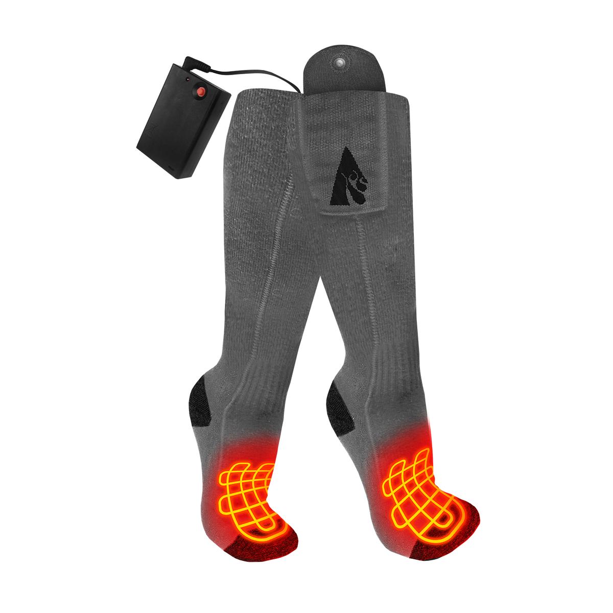 ActionHeat AA Classic Battery Heated Socks - Right