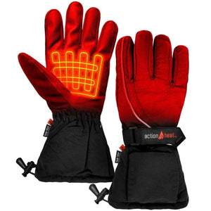 Open Box ActionHeat Men's AA Battery Heated Gloves - Front