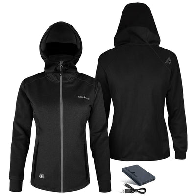ActionHeat 5V Women's Slim Fit Battery Heated Hoodie - Right