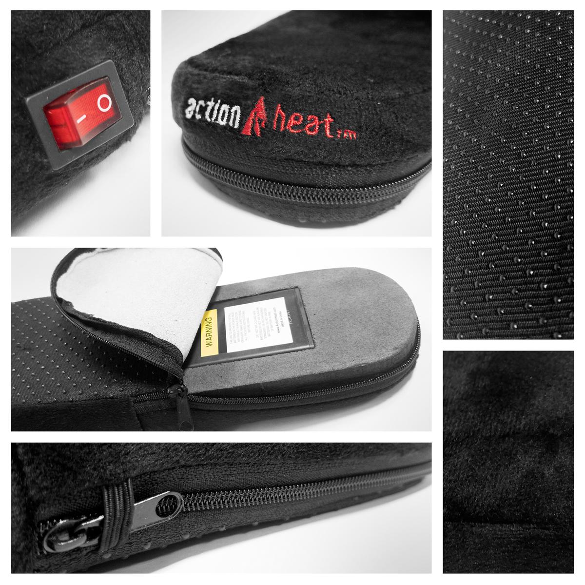 ActionHeat AA Battery Heated Slippers - Info