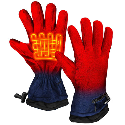 ActionHeat AA Battery Heated Fleece Gloves - Front